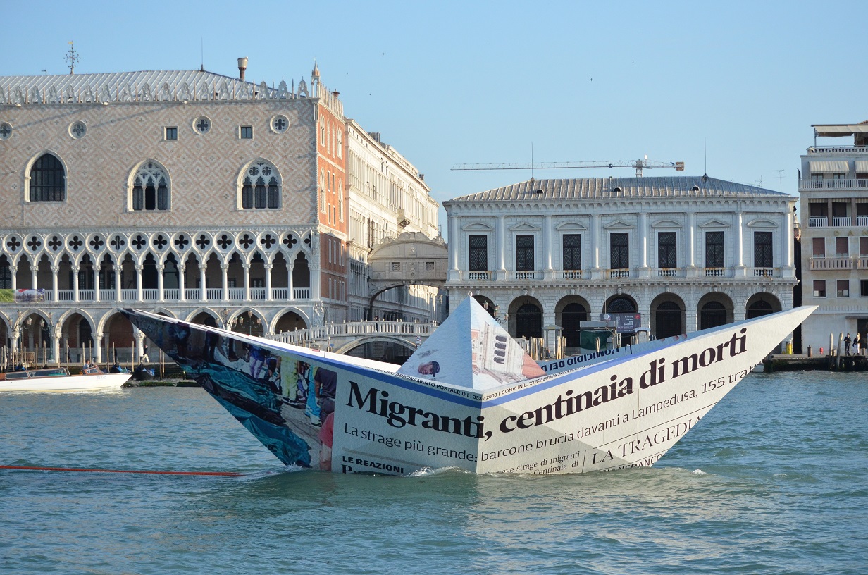 Вик Мунис_Лампедуза, 2015_Предоставлено художником