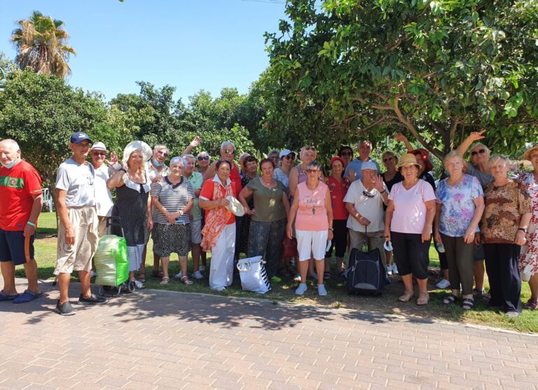 день отдыха для пожилых репатриантов