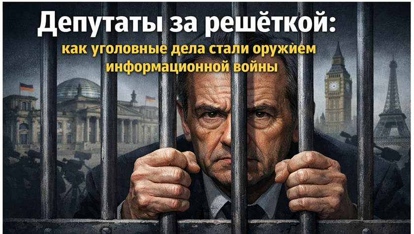 Депутаты за решёткой: уголовные дела как оружие информационной войны (2025)