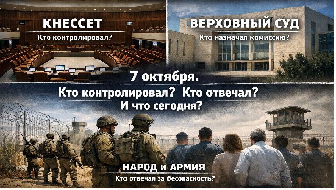 Кнессет, Верховный суд и система безопасности Израиля на фоне спора о комиссии по расследованию событий 7 октября