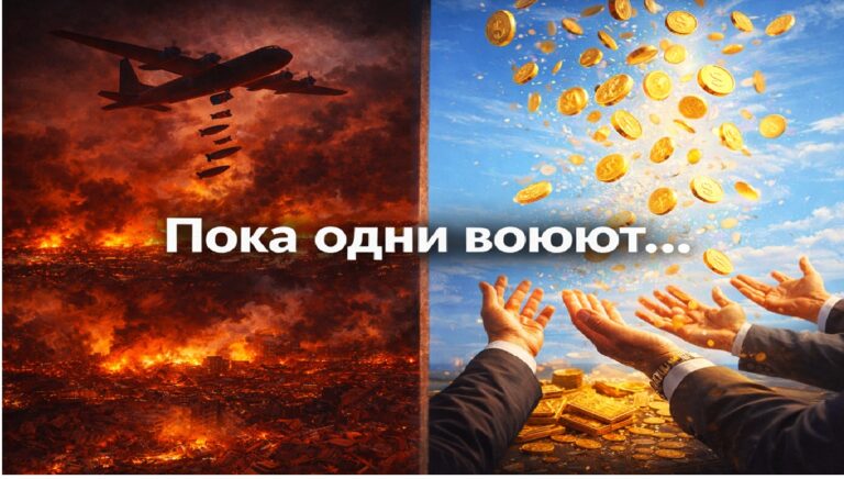 Война и прибыль: бомбардировщик над городом и золото для бизнеса