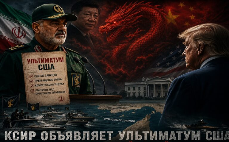 КСИР выдвигает ультиматум США на фоне Трампа, Ормузского пролива и символического китайского дракона